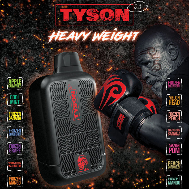 Tyson Heavy weight disposable 7000 puffs